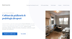 Desktop Screenshot of monpododusport.fr